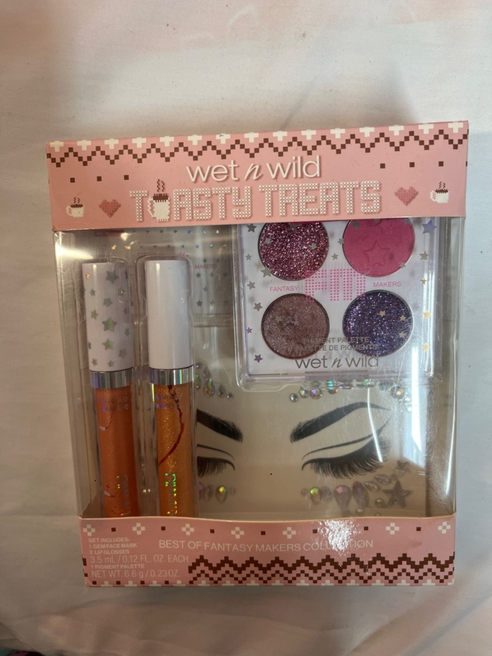 wet n wild Tasty Treats Eyeshadow & Lip Set - Pink & Orange